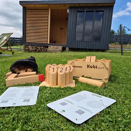 House Beskidy - Dom Z Drzewa Ksiezycowego Z Sauna I Balia Jacuzzi!! شقة *