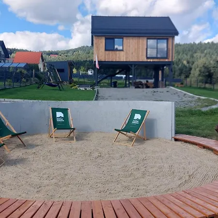 House Beskidy - Dom Z Drzewa Ksiezycowego Z Sauna I Balia Jacuzzi!! *