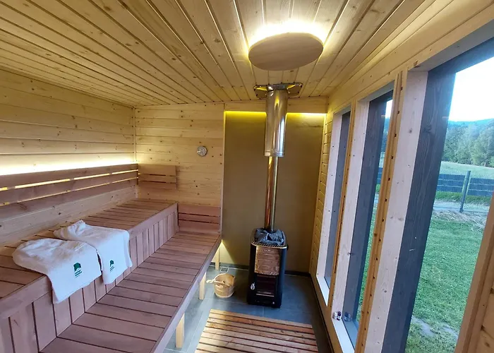 House Beskidy - Dom Z Drzewa Ksiezycowego Z Sauna I Balia Jacuzzi!! *