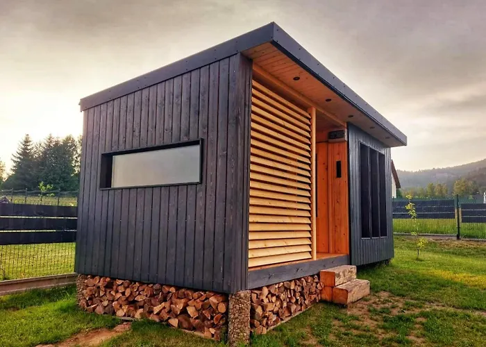 House Beskidy - Unikalny W Gorach, Balia, Sauna Apartmán Slemien