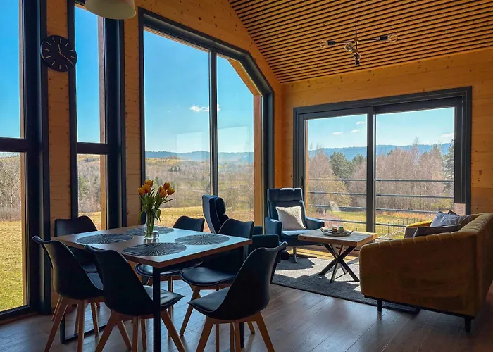 House Beskidy - Dom Z Drzewa Ksiezycowego Z Sauna I Balia Jacuzzi!! דירה *