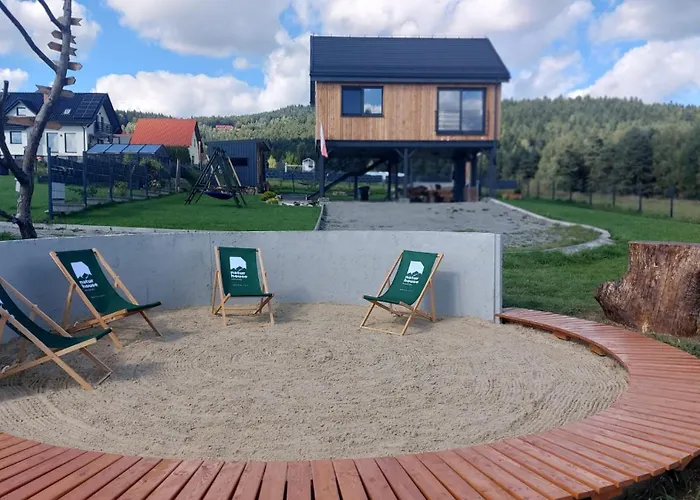 House Beskidy - Dom Z Drzewa Ksiezycowego Z Sauna I Balia Jacuzzi!! *