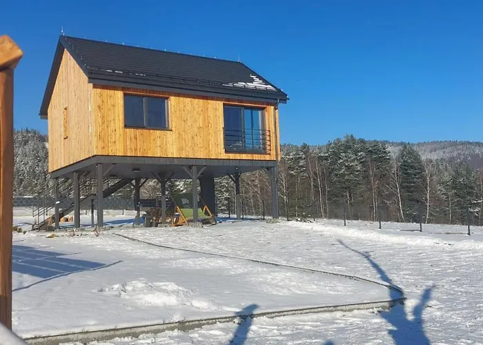 House Beskidy - Dom Z Drzewa Ksiezycowego Z Sauna I Balia Jacuzzi!!